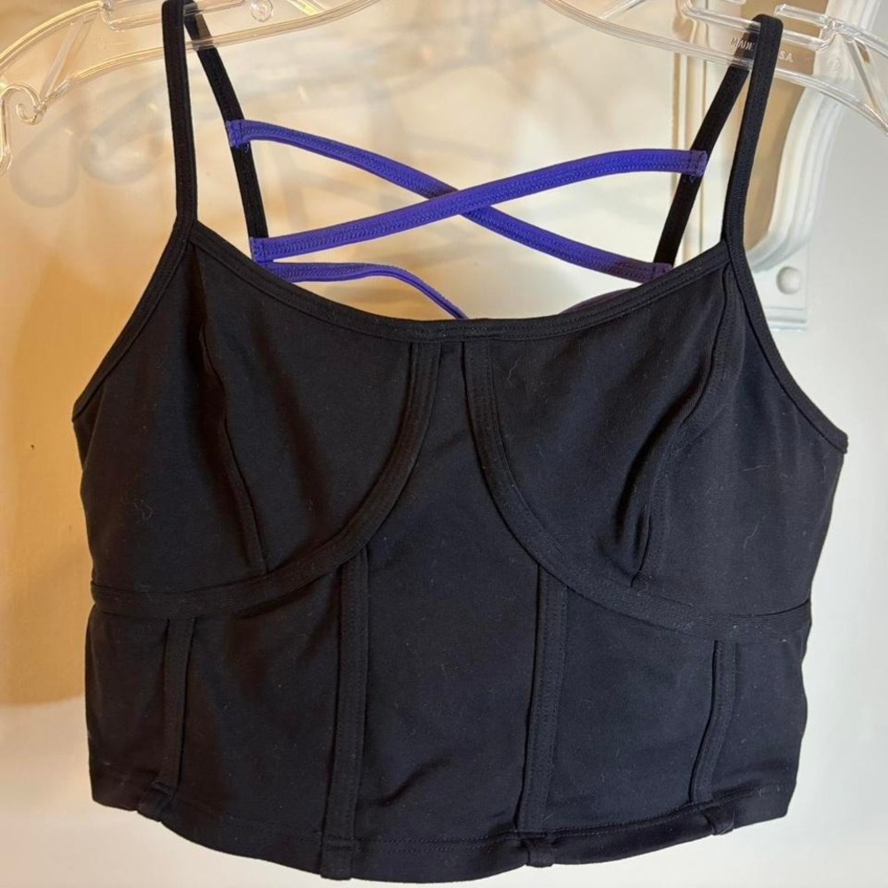 SOLOW + Free People Movement Corset style long line sports bra